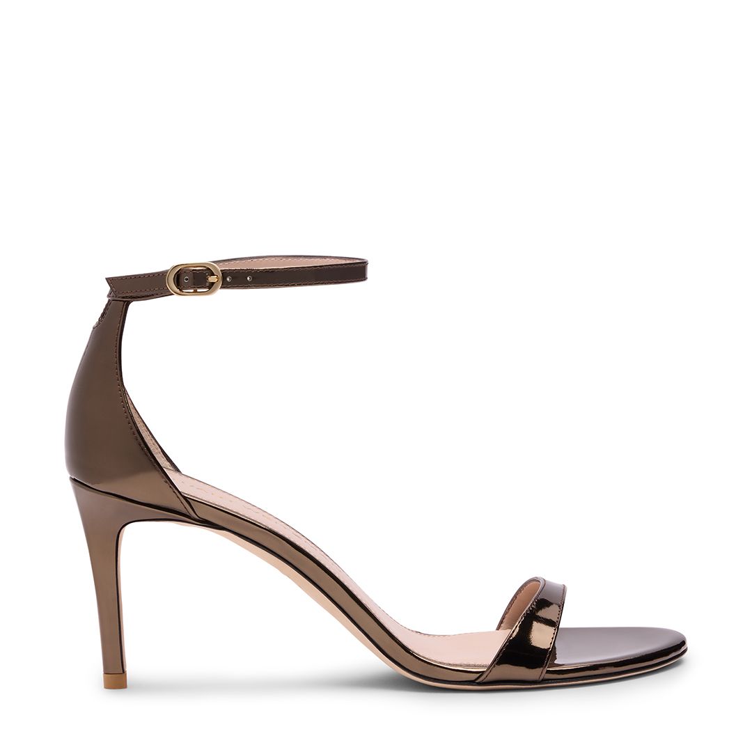 Nudist II Sandal 75 in Cigar Brown Leather 