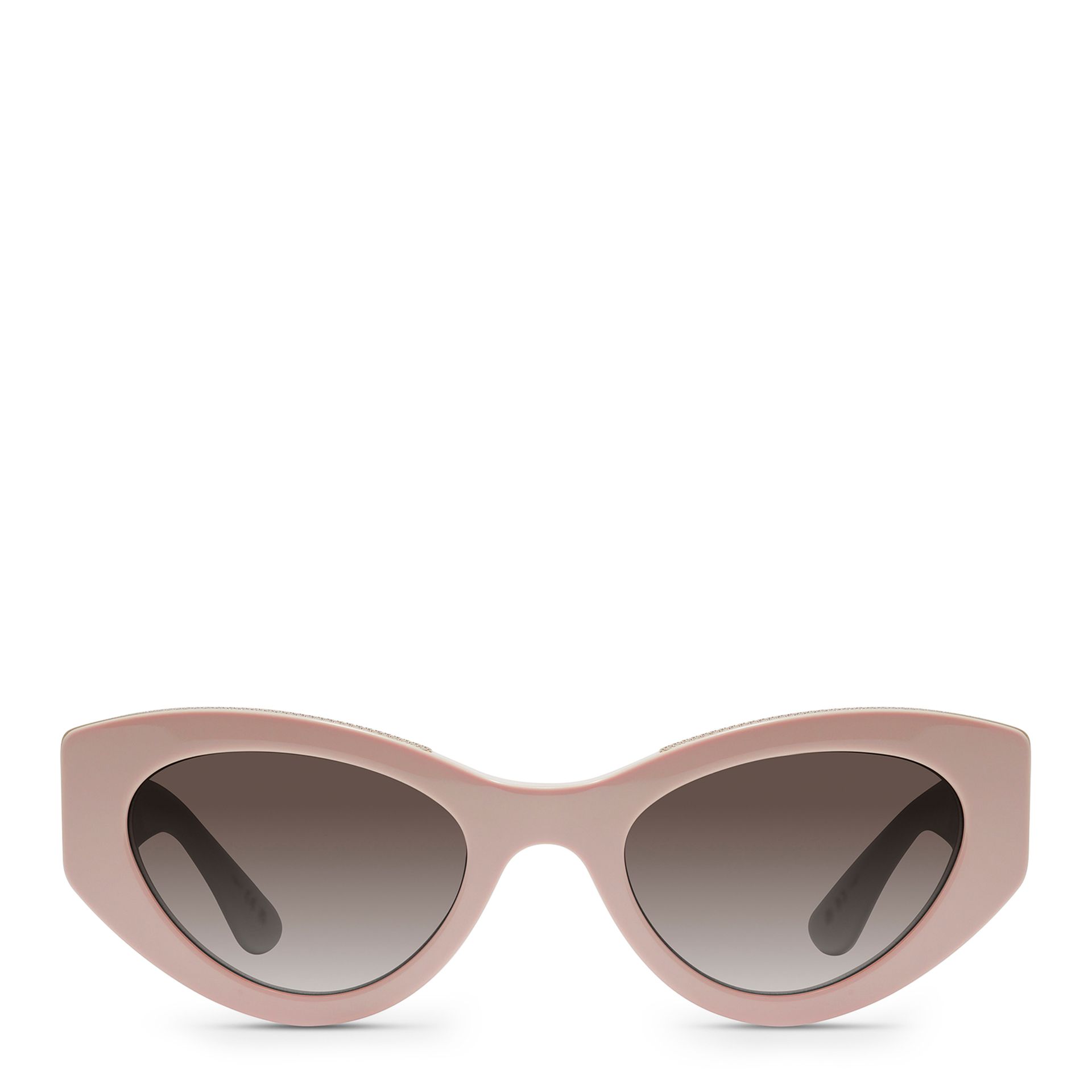 Stuart Weitzman Gray Studded Cat-Eye Sunglasses Eye spy: Something bold, embellished and ready for sunny  main image 2
