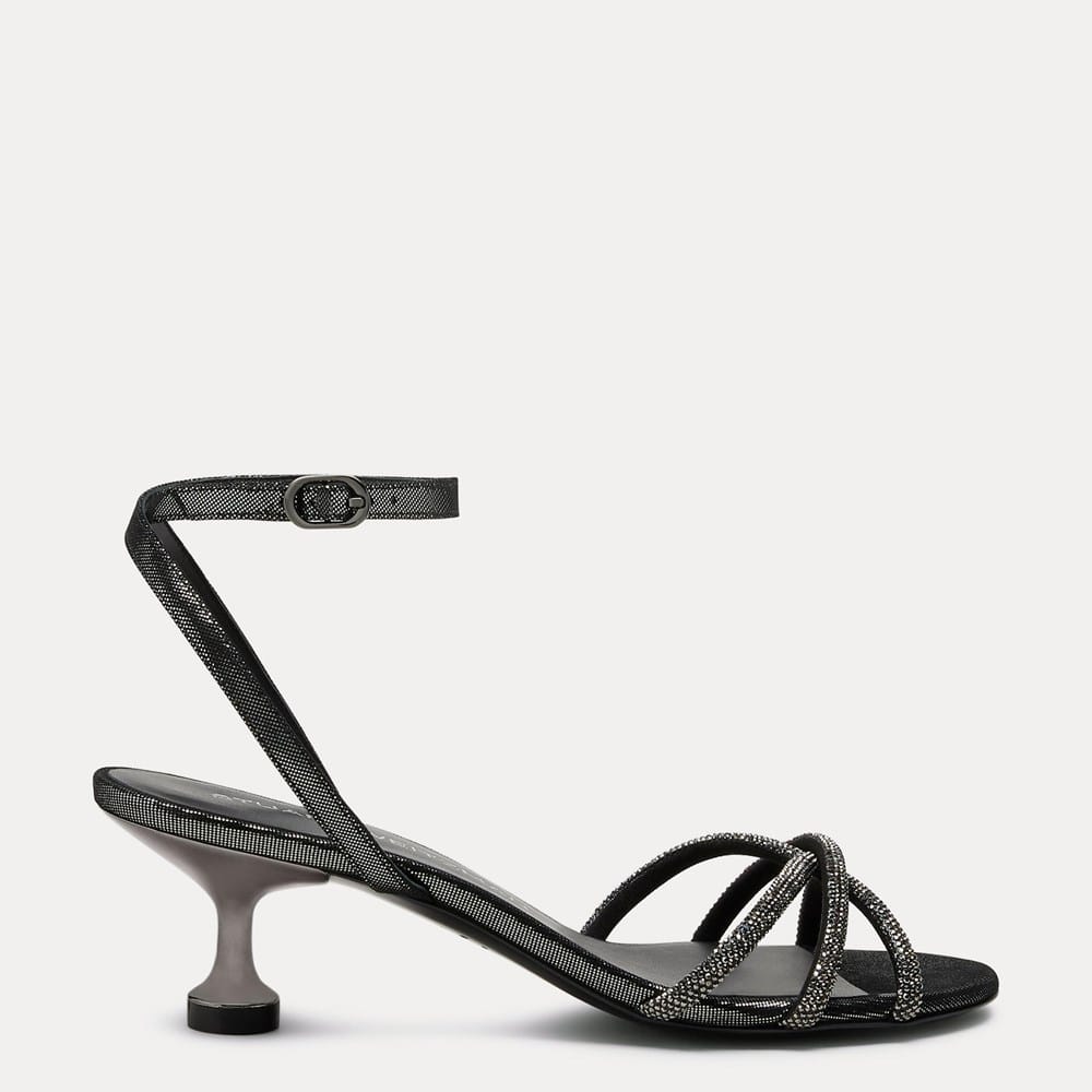 Nudistini Shine Sandal 50 | Heels | Stuart Weitzman