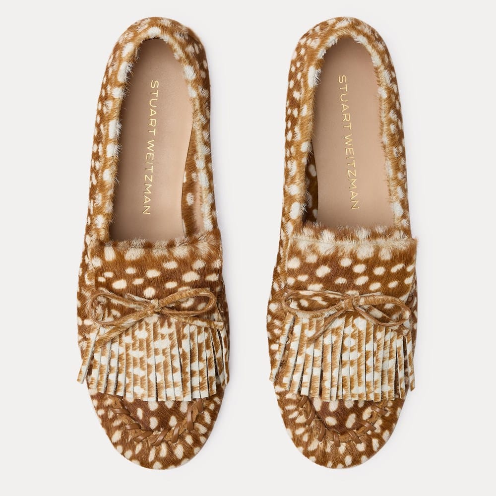 Britt Fringe Moccasin| Loafers | Stuart Weitzman display picture 2