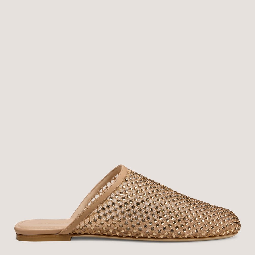Bareitall Shine Flat Mule