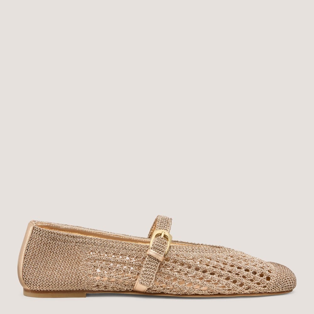 Leora Woven Mary Jane Flat