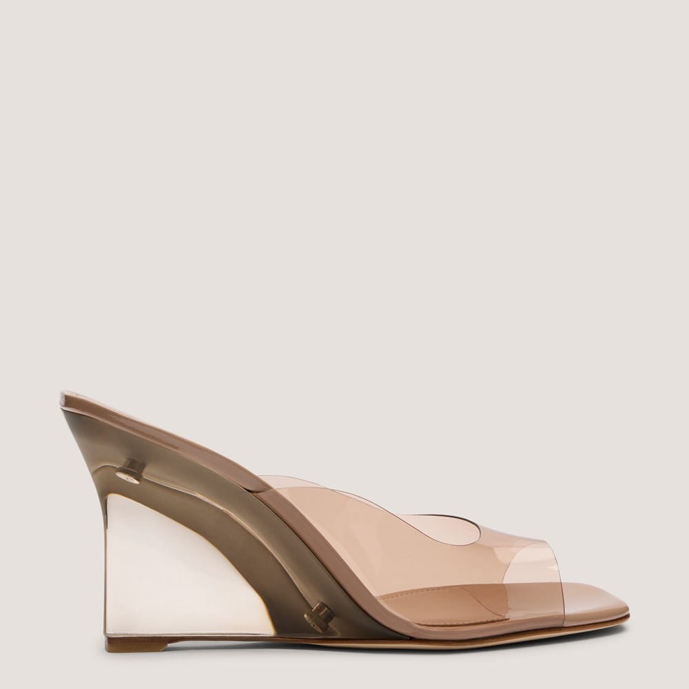 Vinnie Lucite Mule 85