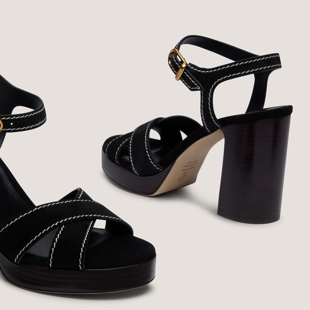 Dayna Saddle Platform Sandal | Sandals | Stuart Weitzman