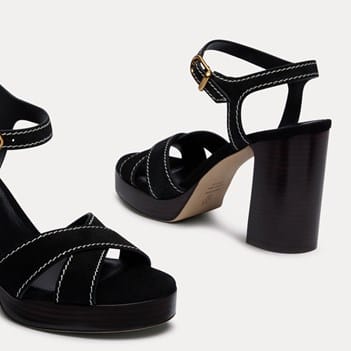 Dayna Saddle Platform Sandal | Sandals | Stuart Weitzman