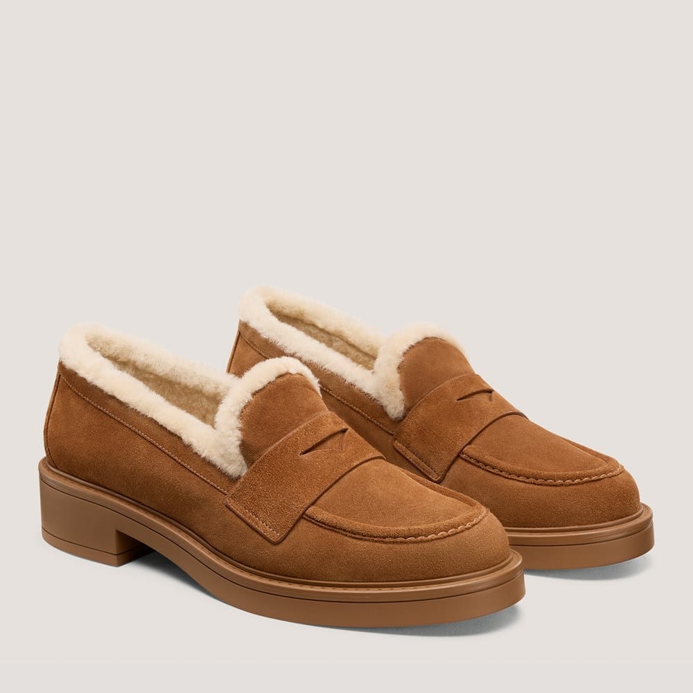 Celia Lite Shearling Loafer| Loafers | Stuart Weitzman