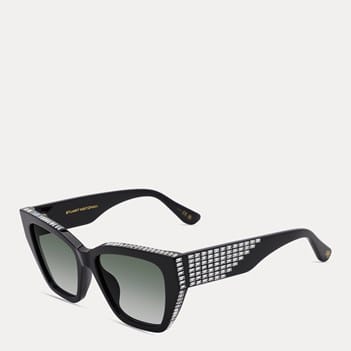 Crystal Cat-Eye Sunglasses| Sunglasses | Stuart Weitzman display picture 1