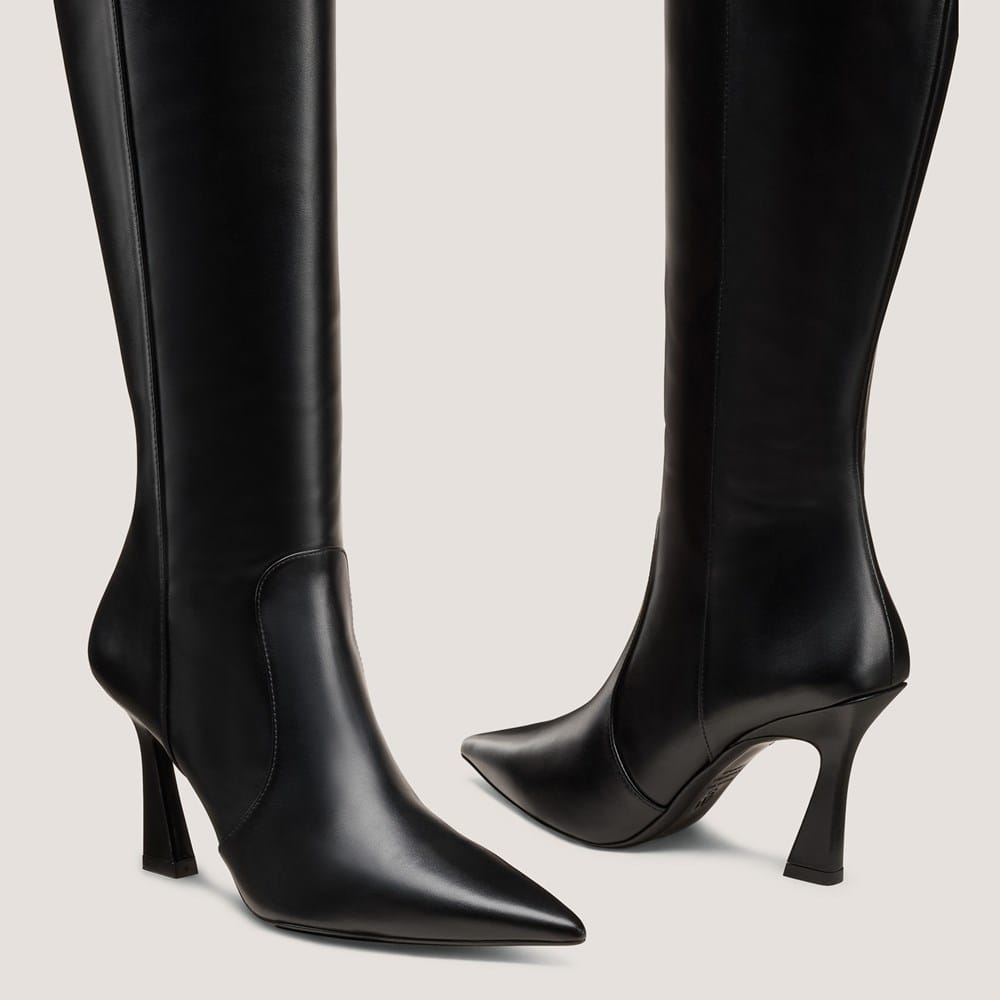 Vinnie Zip Knee-High Boot 85| Boots | Stuart Weitzman