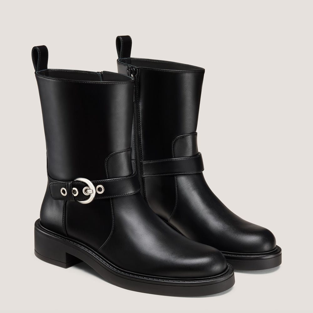 靴 three generations leather short boots Chrystie Moto Bootie | Boots | Stuart Weitzman