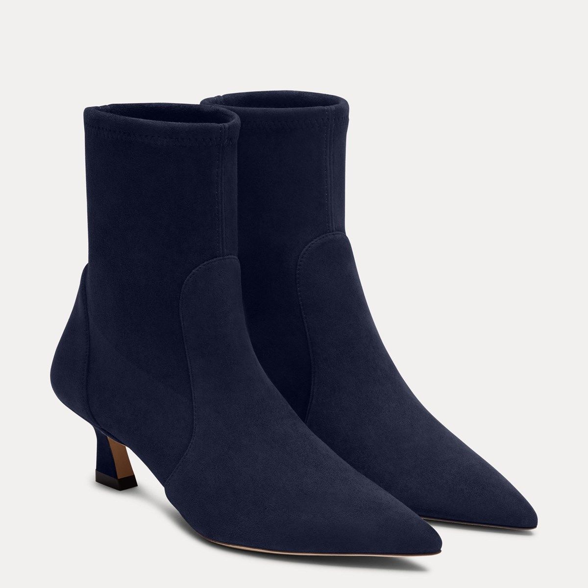 ladies navy blue dress boots OrthoFeet Emma Supportive Comfort Women's secure fit Navy blue leather boots women"